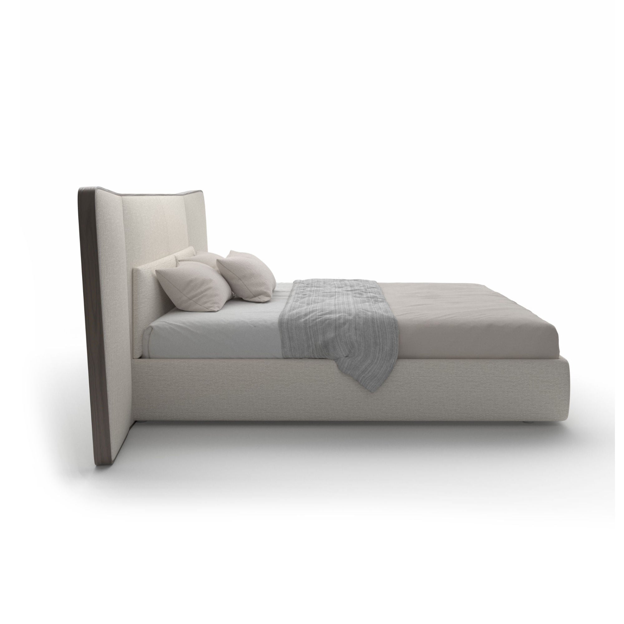 Coventry 193 Bed - Grey Stained Ash/Fabric (B 3330)-3