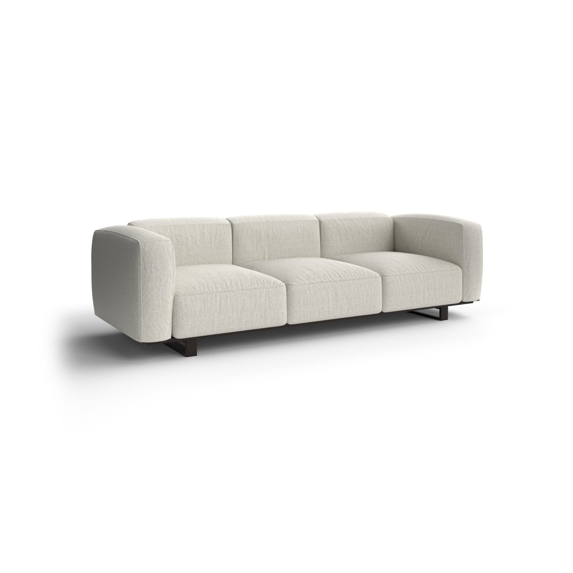 Daytona DLB 248 Sofa - Dark Brown/Fabric C (2341)-1