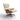 Eames 717 Lounge Chair - Black/Cherry Wood/Leather G (Ultrasoft 92135)