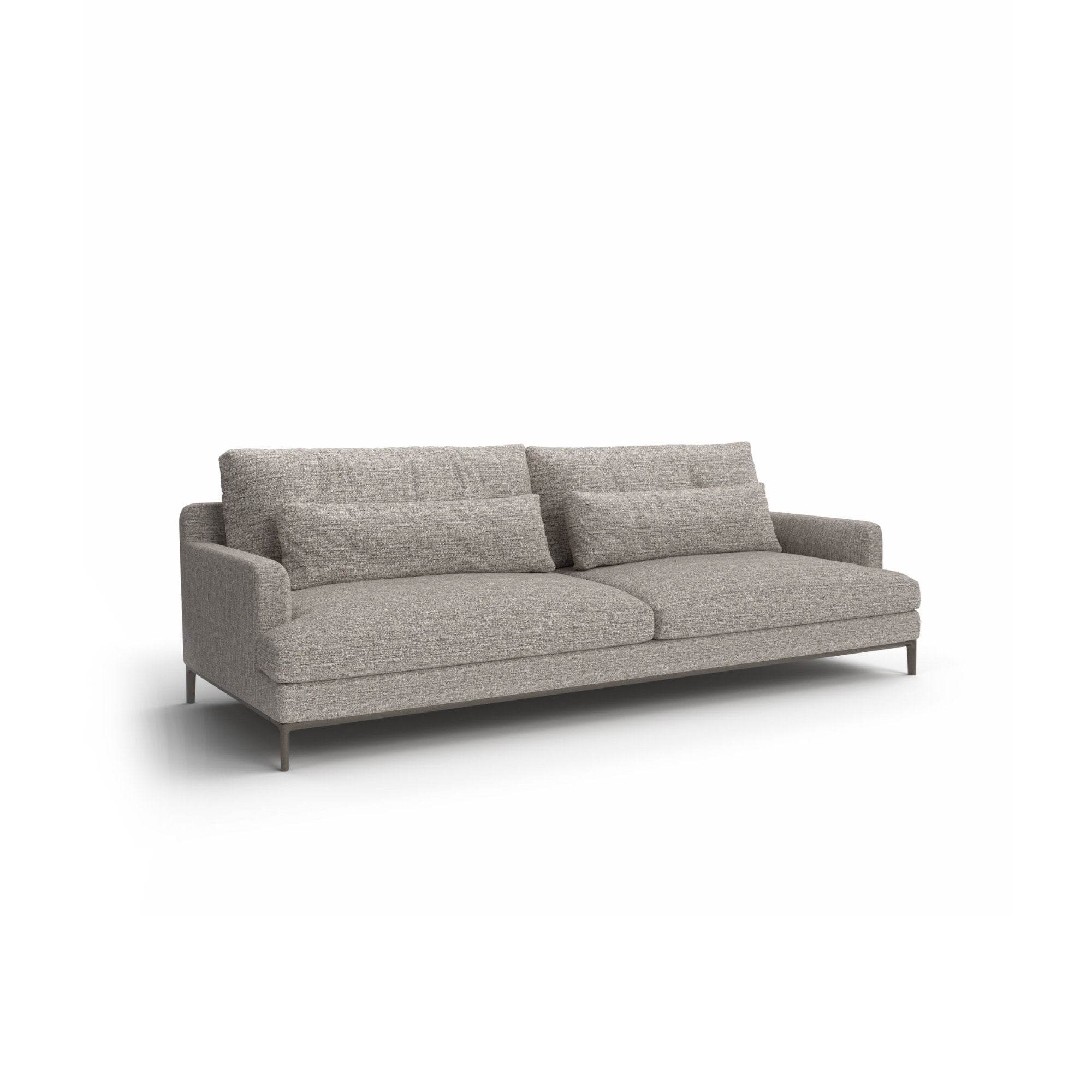 Edward DEW247 Sofa - Peltrox/Fabric (A 4129)