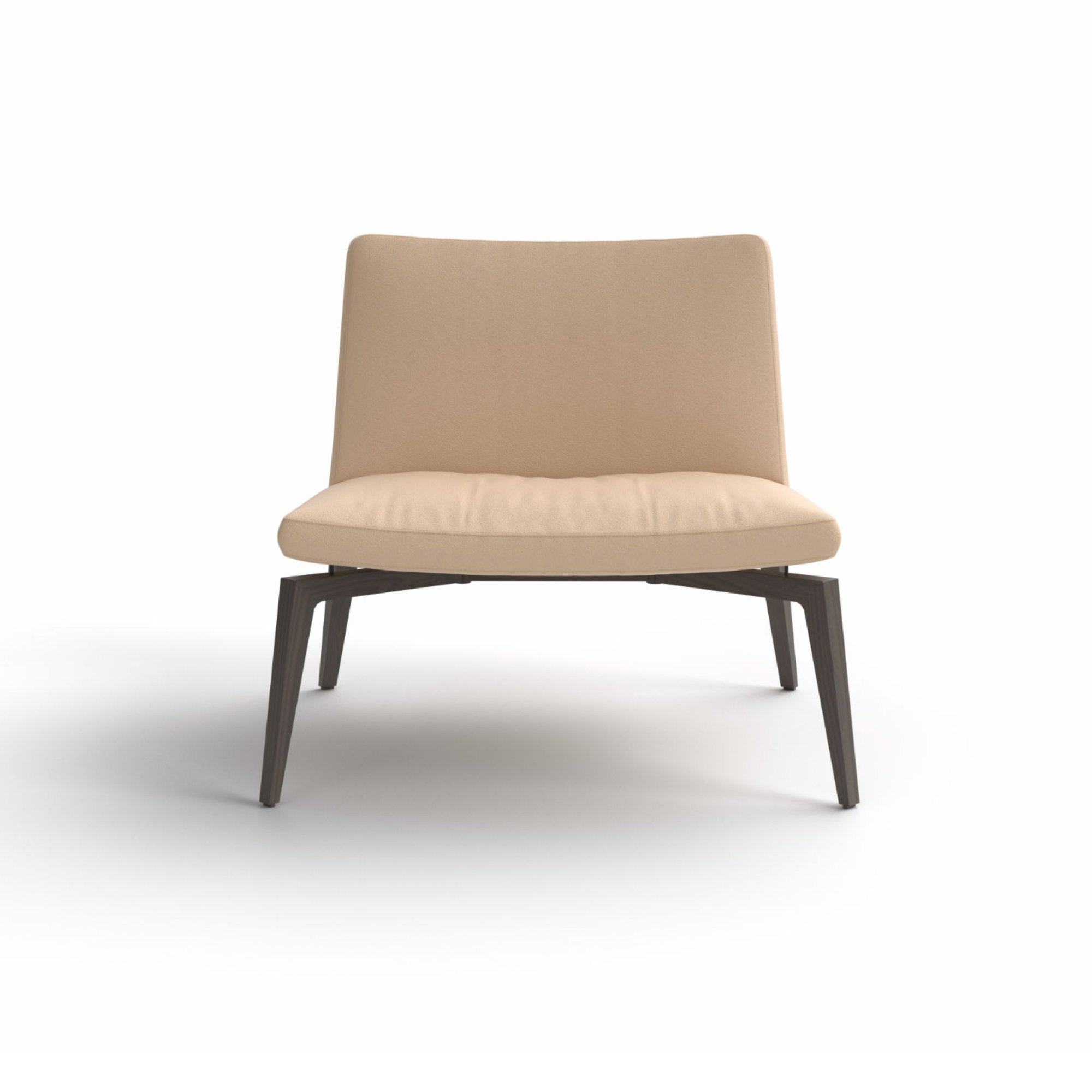 Flexa Lounge PFX1W Armchair - Grey Stained Ash/Leather (G 92135 Ultrasoft)-3