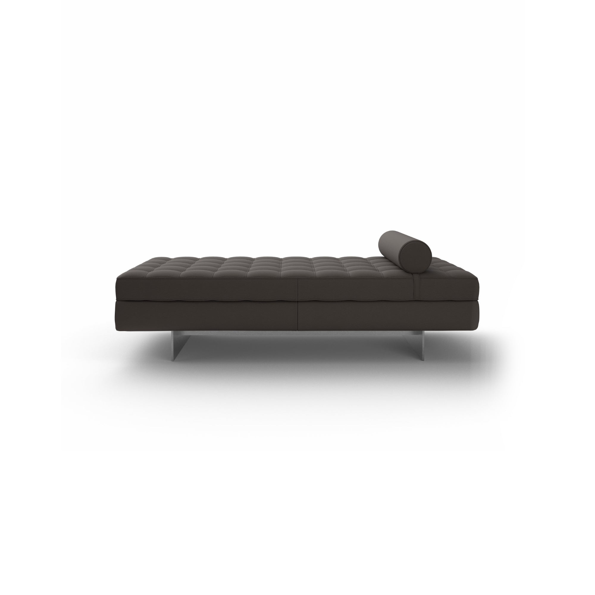 Haero D9 Daybed - Brushed Aluminum/Leather (E 1010)-3
