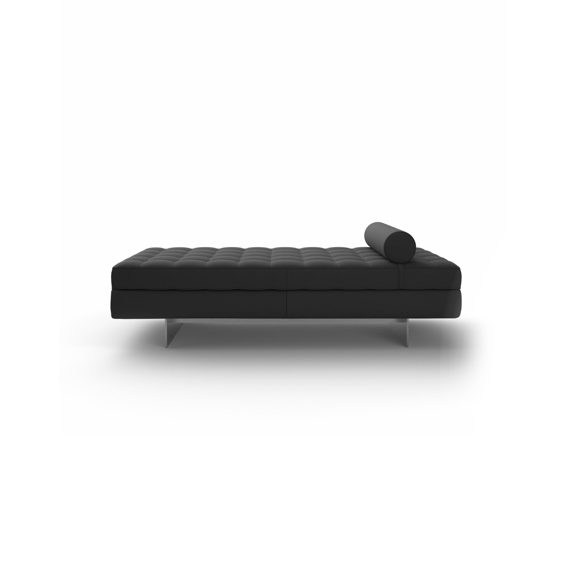 Haero D9 Daybed - Brushed Aluminum/Leather (E 1500)-3
