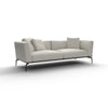 Horizon DHZ263 Sofa - Dark Brown/Fabric C (2341)