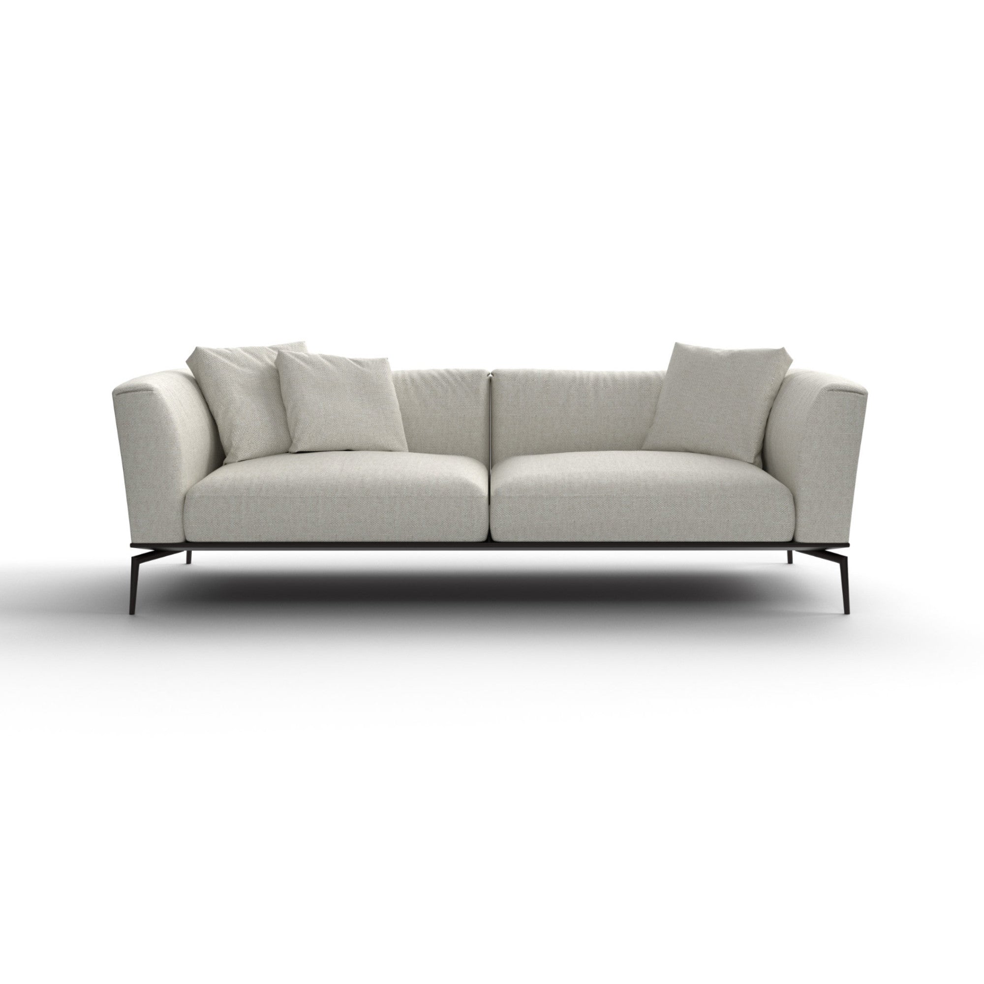 Horizon DHZ263 Sofa - Dark Brown/Fabric C (2341)-3
