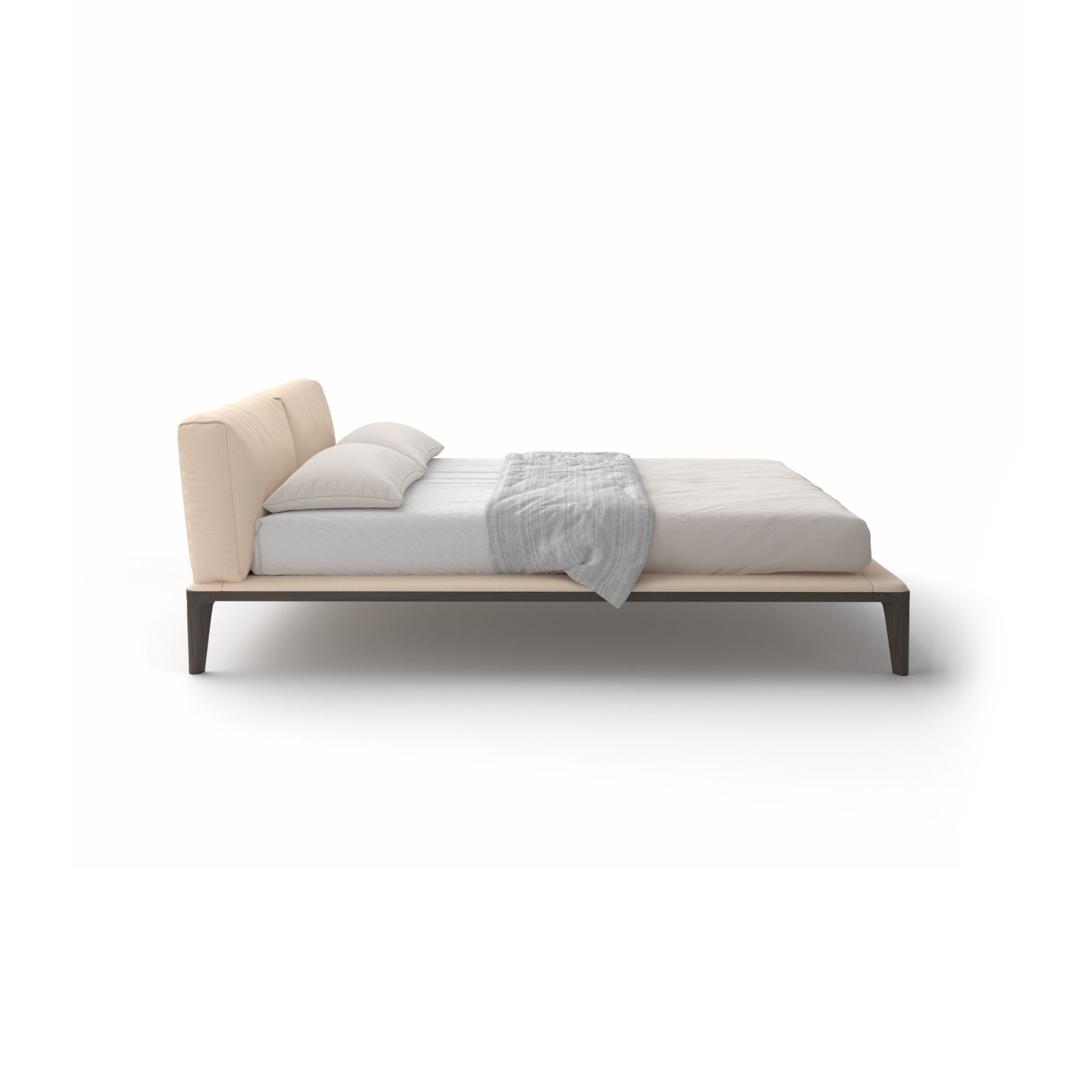 Join 180 Bed - Grey Stained Ash/Ecoleather (C 2335)-5