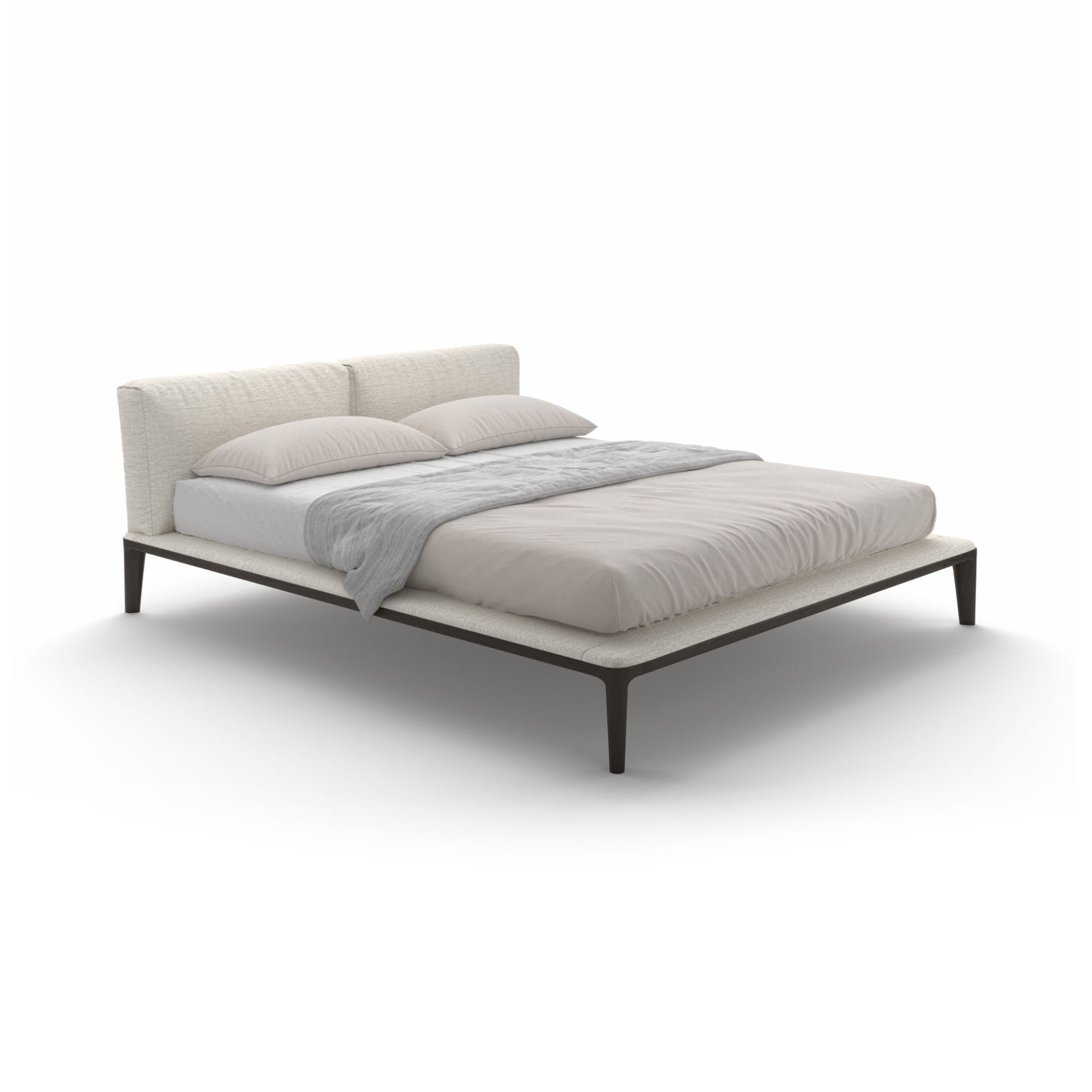 Join 193 Bed - Grey Stained Ash/Fabric (B 3330)