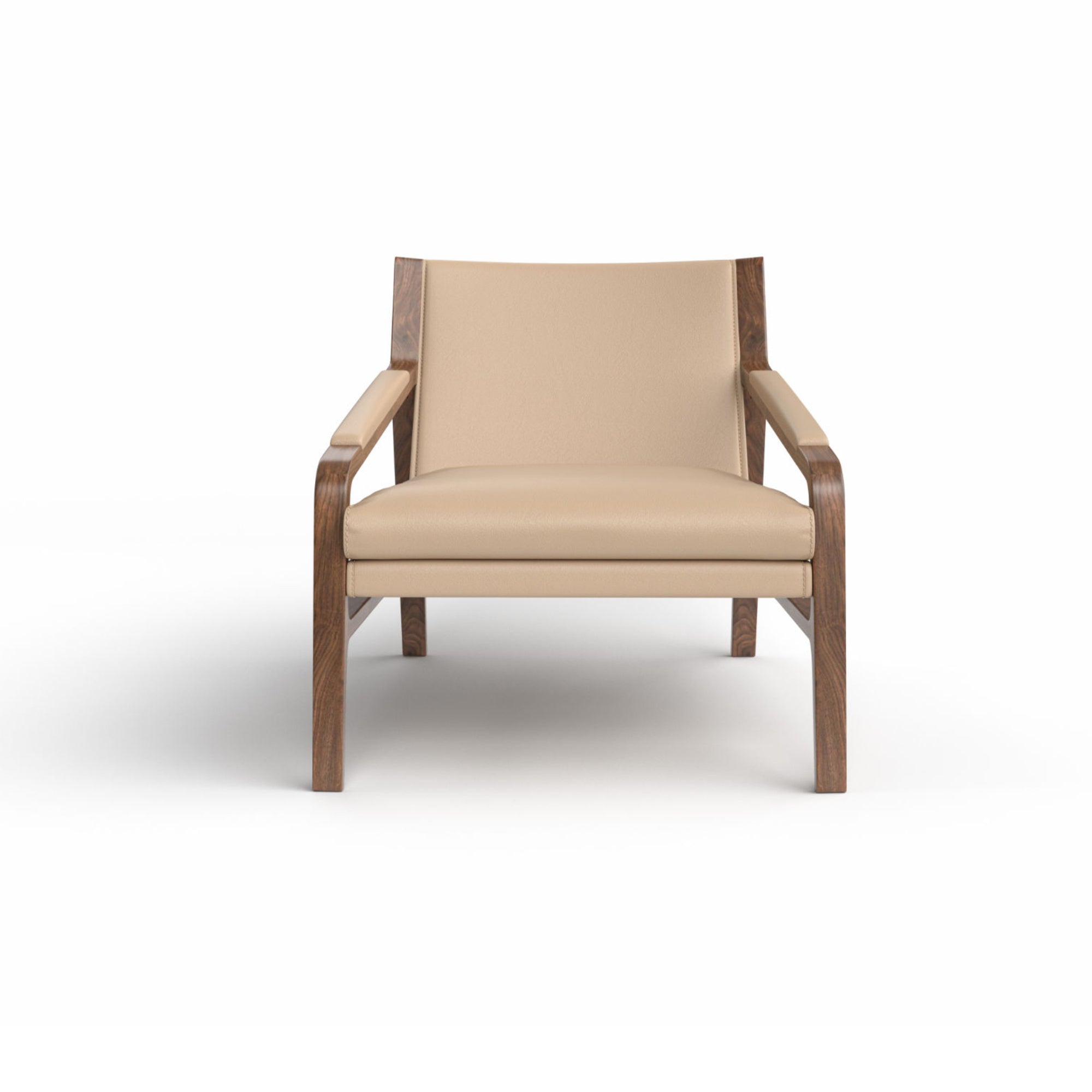 Margot PMG1 Armchair - Walnut/Leather (G 92123 Ultrasoft)-3