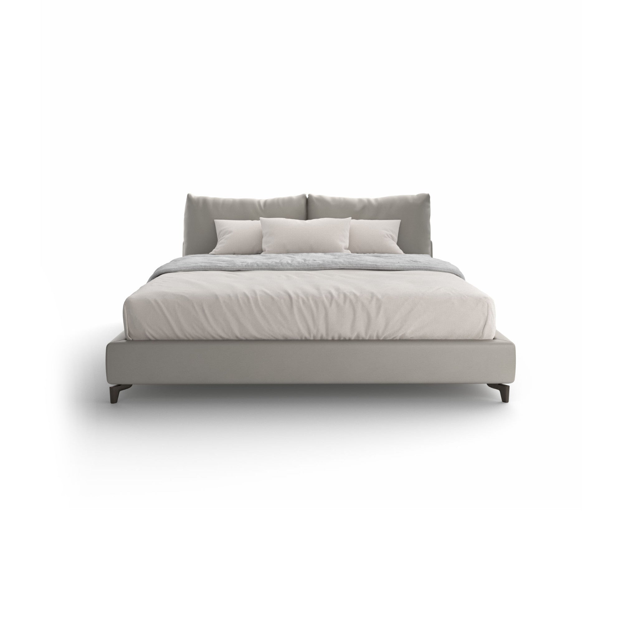 Oasi 180 Bed - Peltrox Lacquered/Leather (Essential E 03)-3