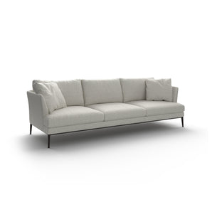 Portofino DPF 272 Sofa - Dark Brown/Fabric C (2341)