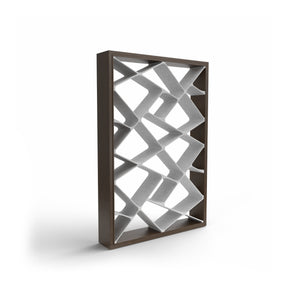 Shanghai LSH1 Bookcase - Heat Treated Oak/Concrete