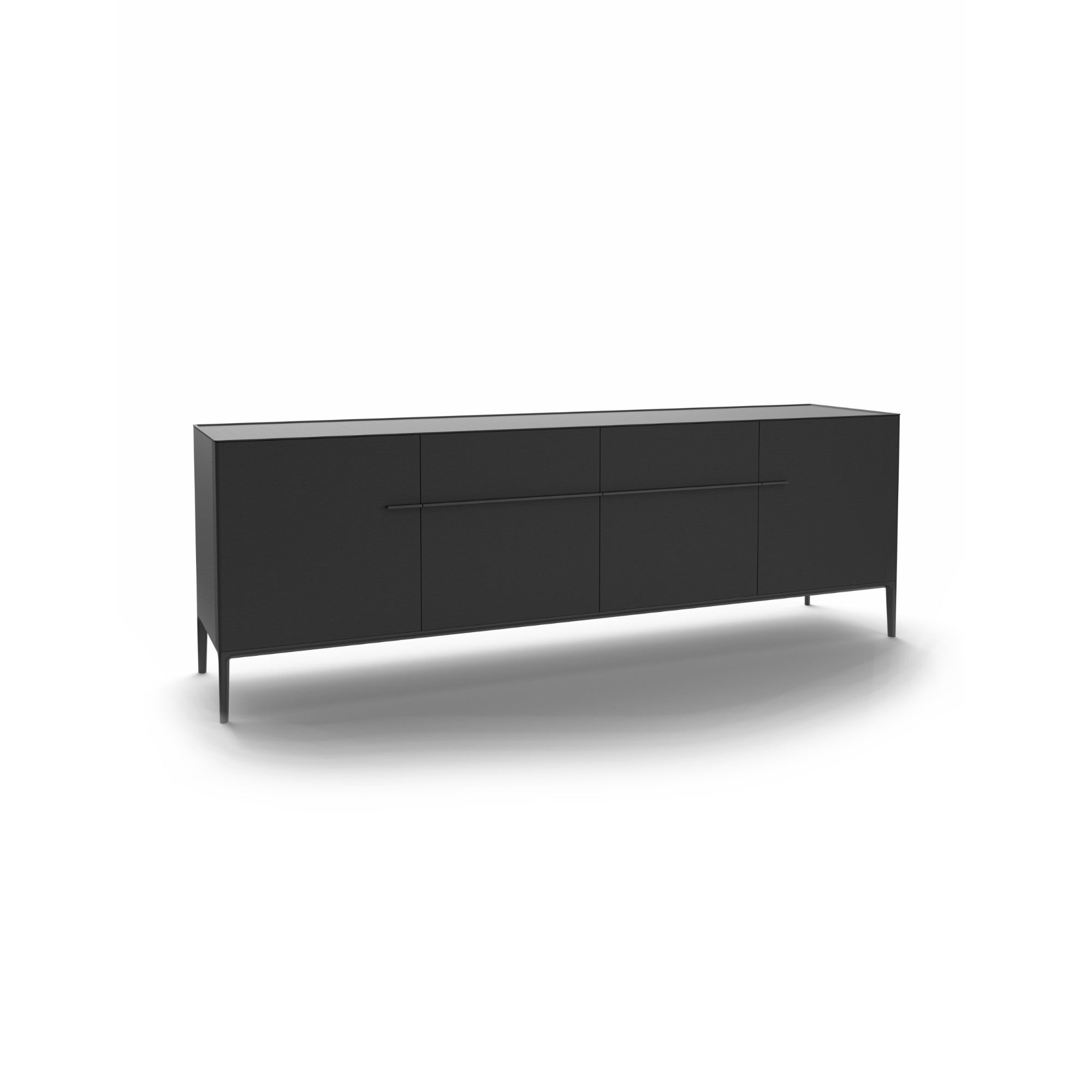 Side CSD 1 Sideboard - Black Pearl/Matt Black