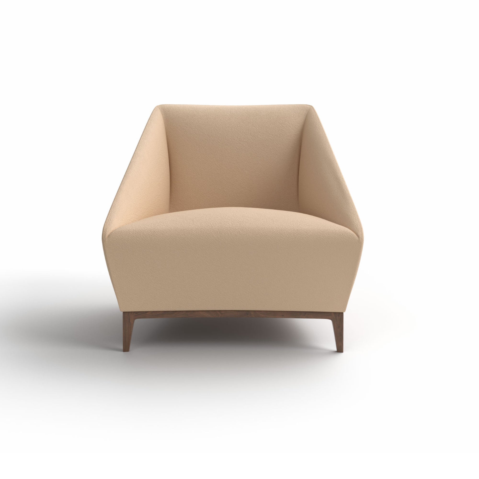Zoe PZO1L Armchair - Grey Stained Ash/Leather (G 92135 Ultrasoft)-3