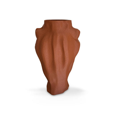 Amta 3D Printed Vase - Burnt Ochre