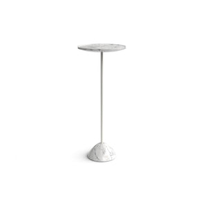 Hourglass T512 Side Table - Arabescato