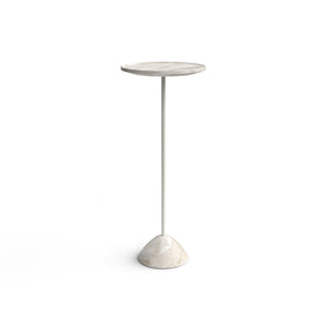 Hourglass T533 Side Table - Calacatta Marble