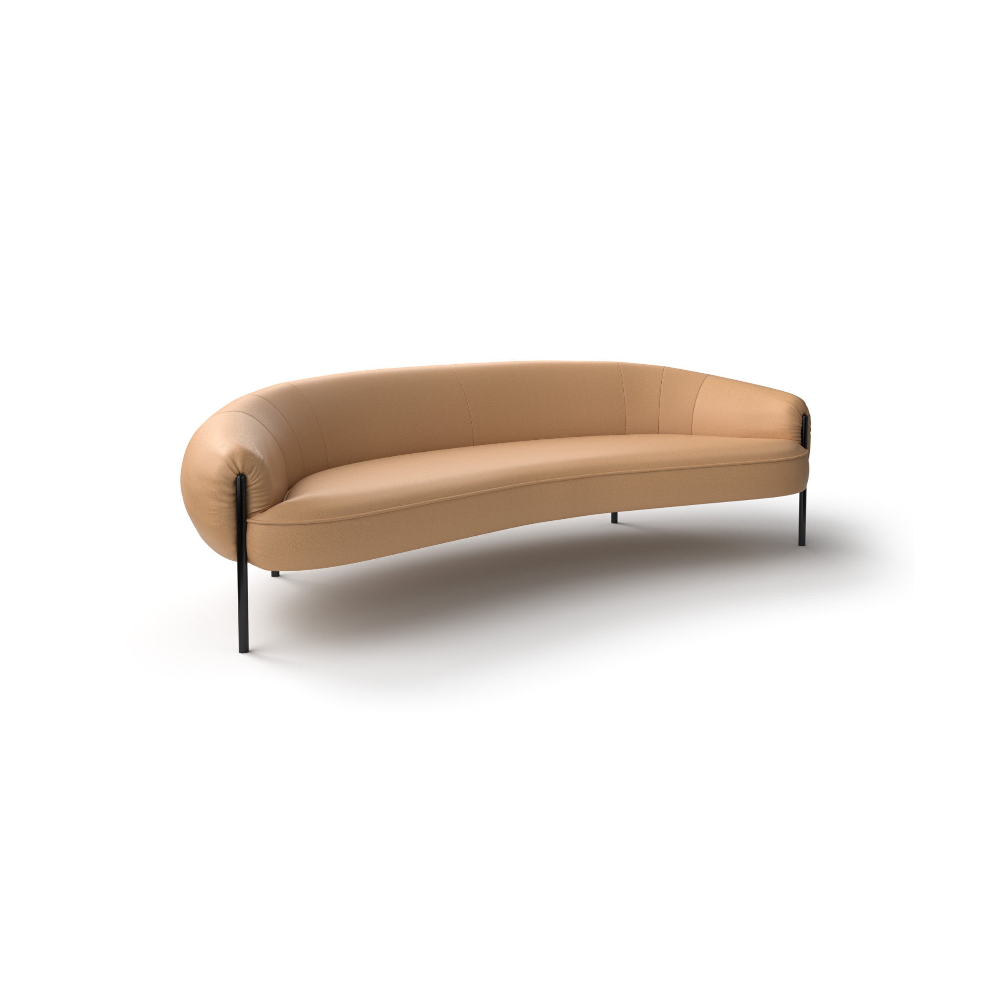 Isola 030 Sofa - Leather (Old Velvet 2015)