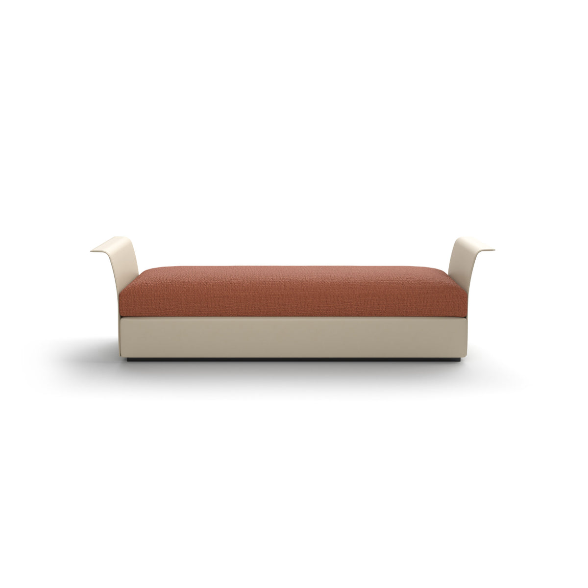 Nap Bench – 175x56 / Cuoio 08/Fabric (Siena 05)-3