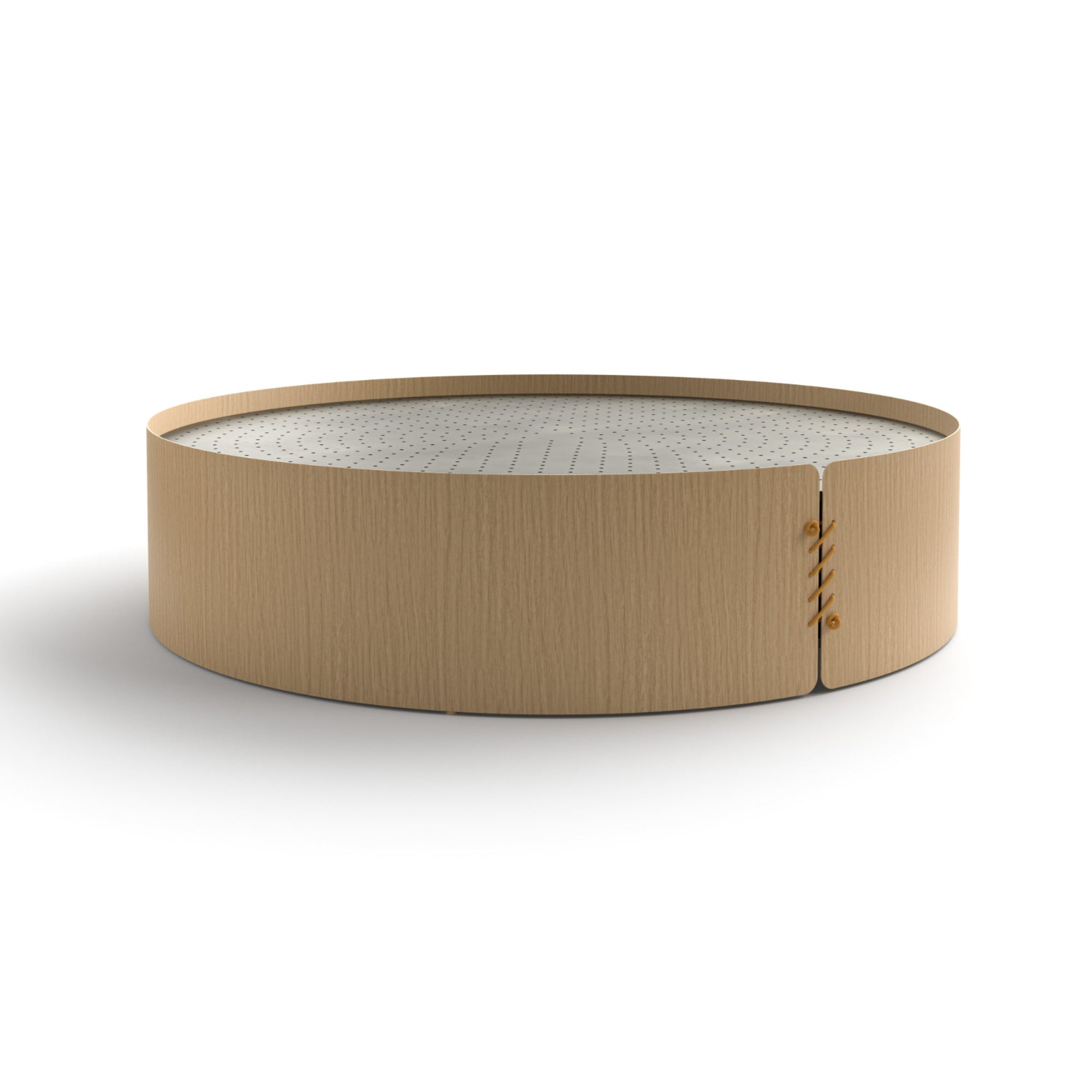 Setacci T552.T476 Coffee Table - Natural Oak/Canna Di Fucile-2