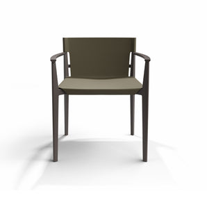Stilt 326 Dining Chair - Stained Ash/Cuoio 38