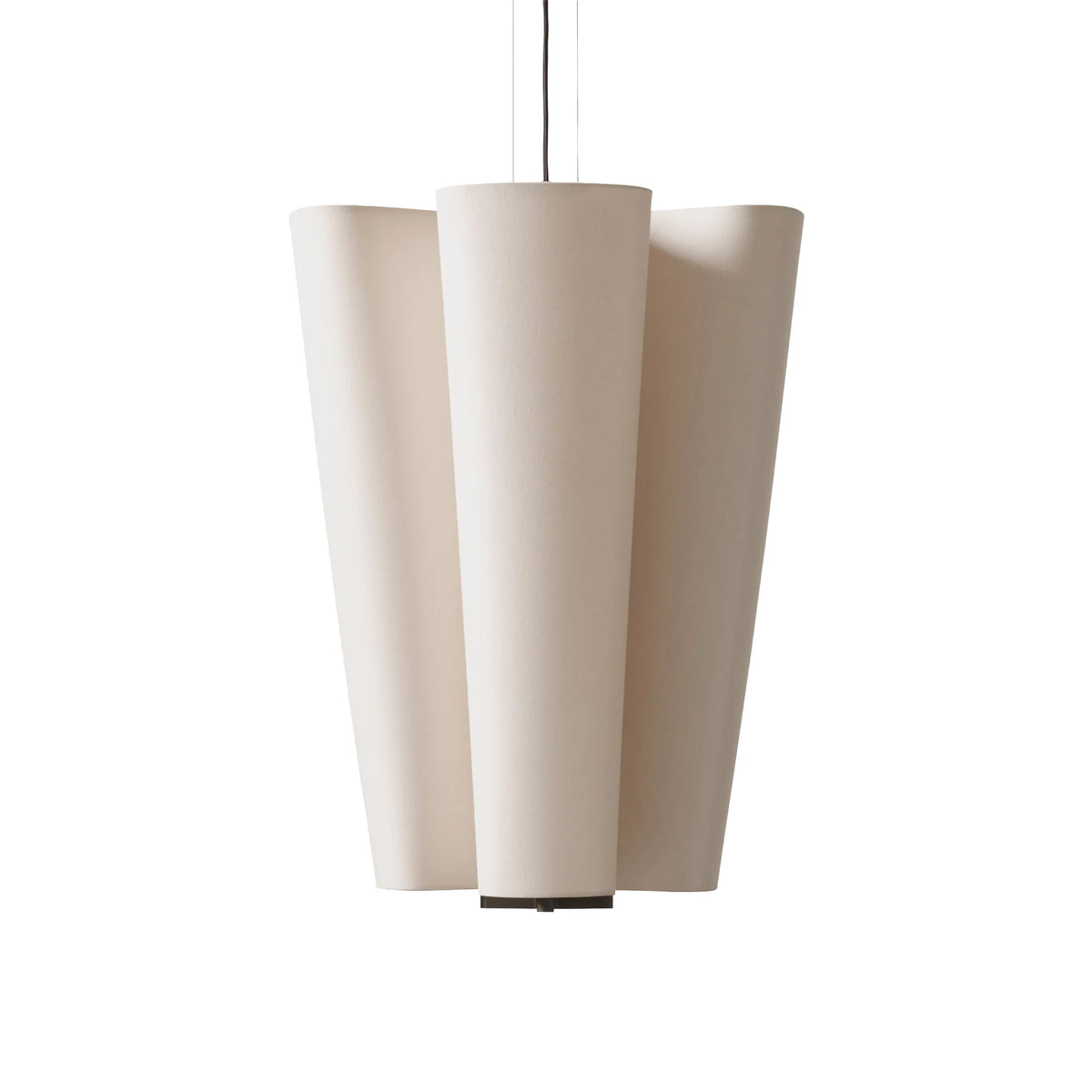 Bella SC115 Chandelier - Bronzed/Soft Canvas-1