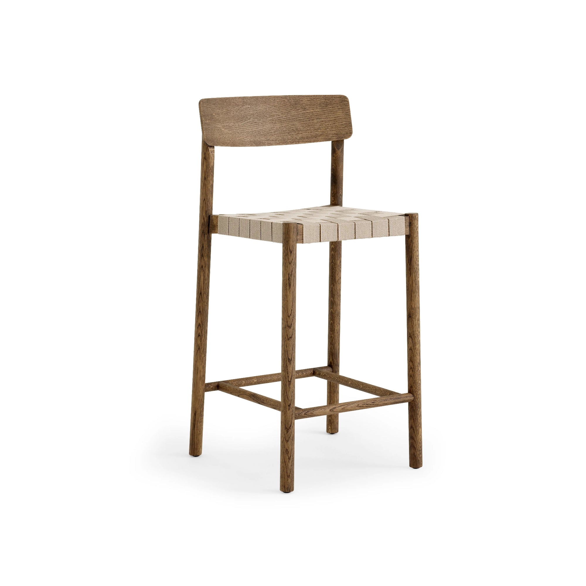 Betty TK12 Counter Stool - Smoked Oiled Oak/Natural-1