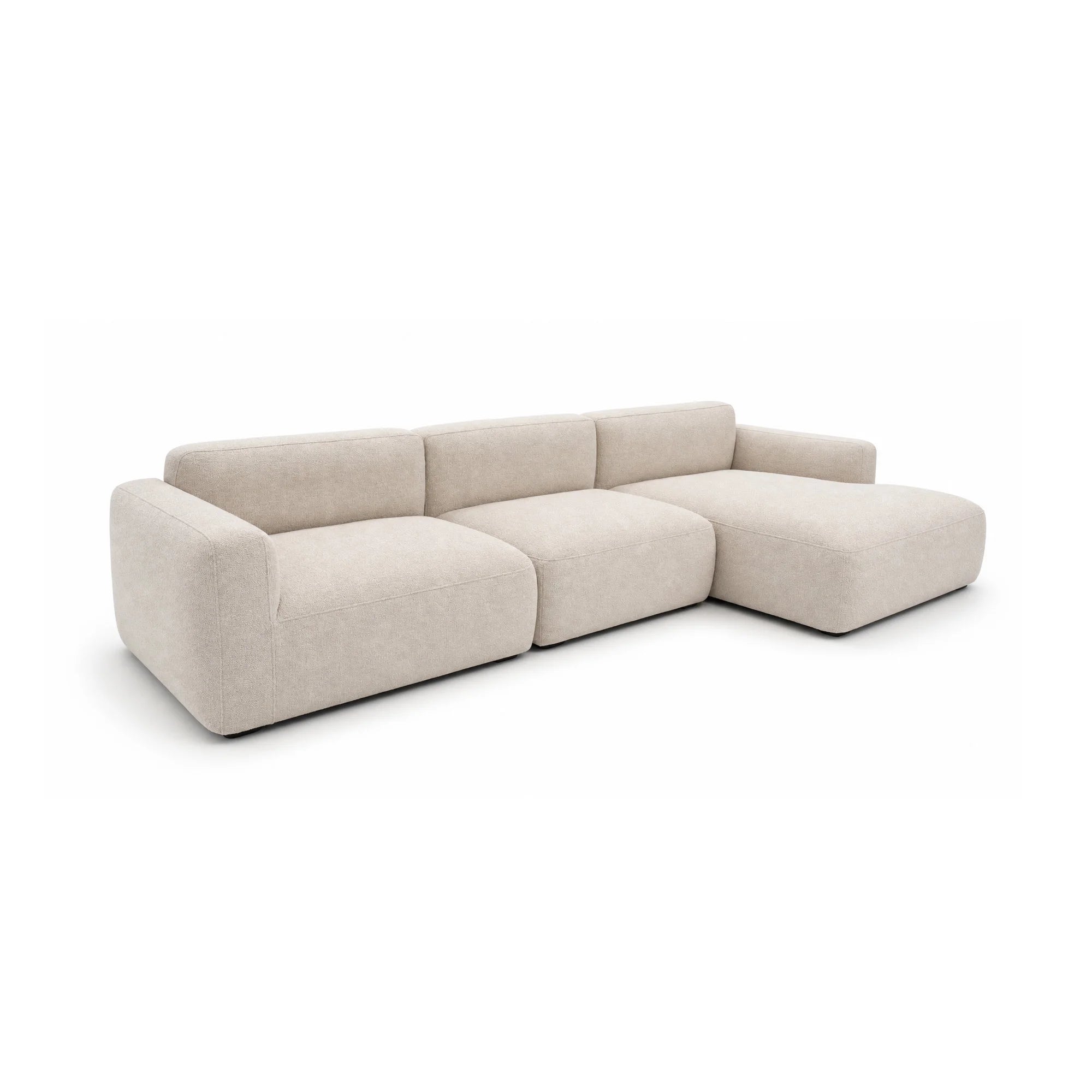 Develius Mellow Config F Sofa - Fabric 4 (Moss 0004)-1