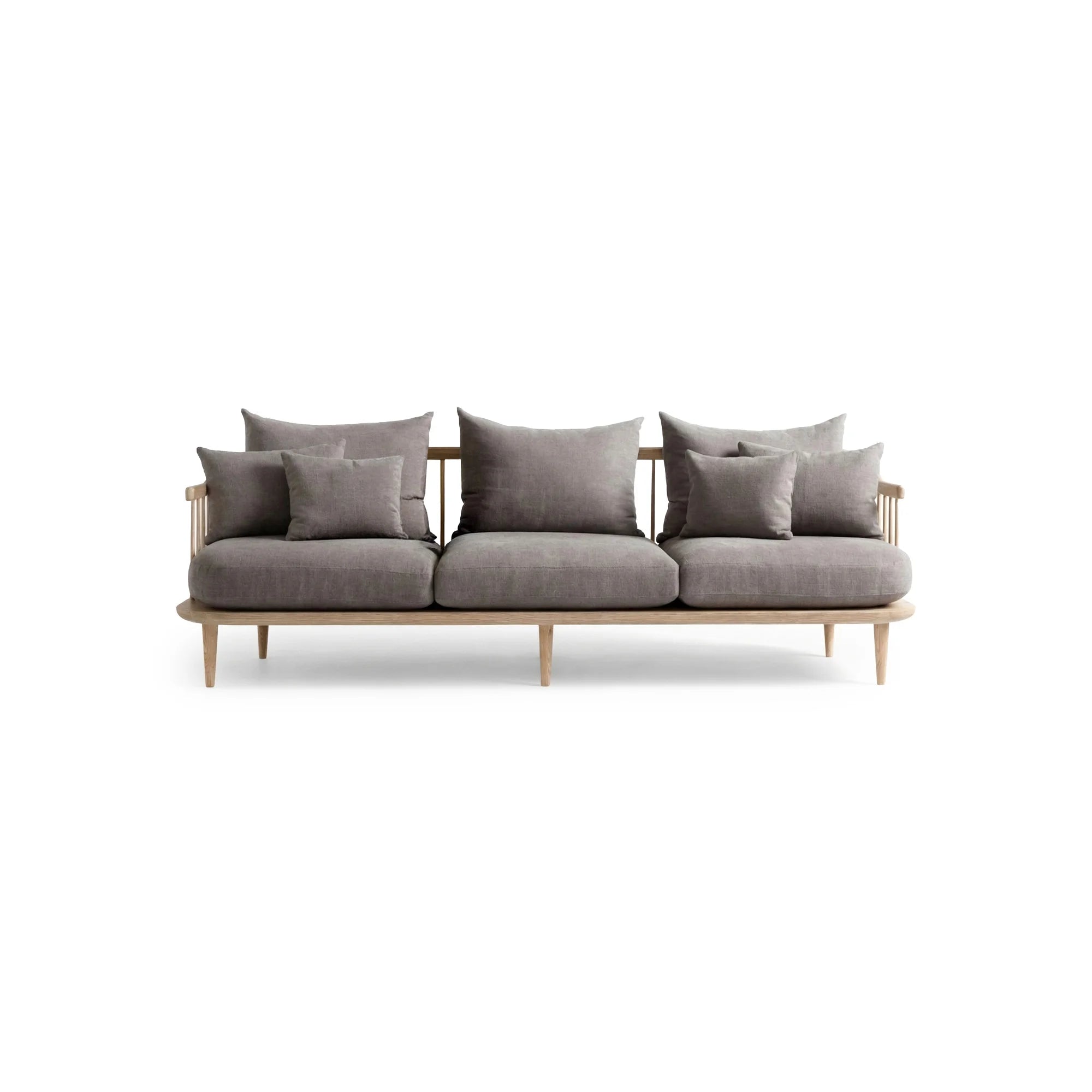 Fly SC12 Sofa - Oiled Oak/Fabric 1 (Hot Madison 094)-3