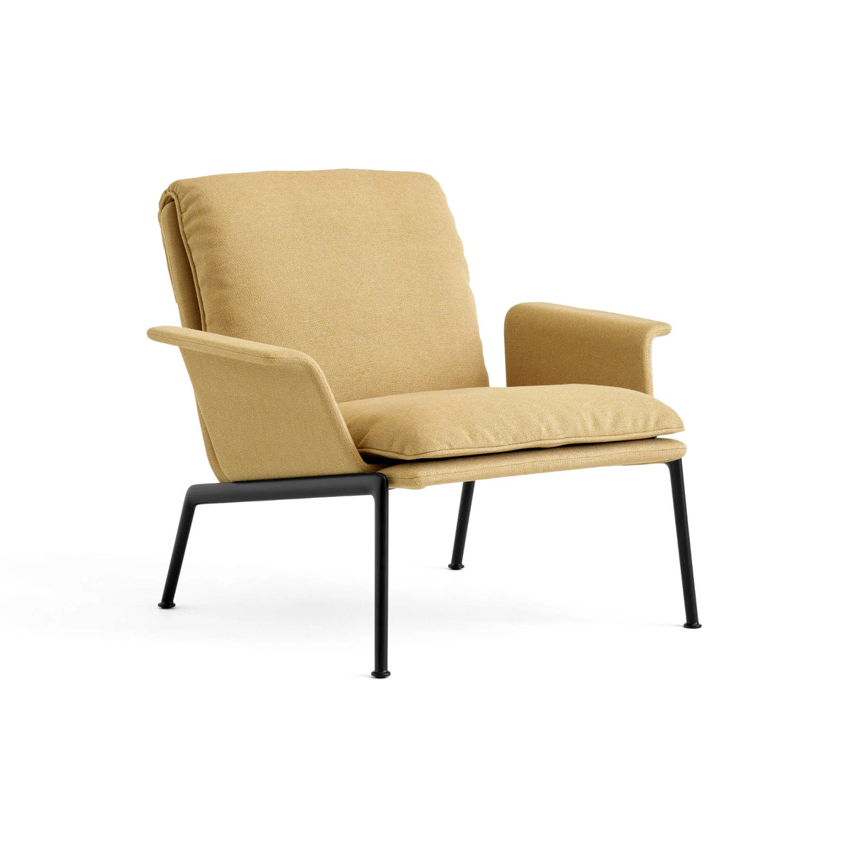 Muno LN19 Armchair - Warm Black/Fabric 4 (Acca 0231)-1