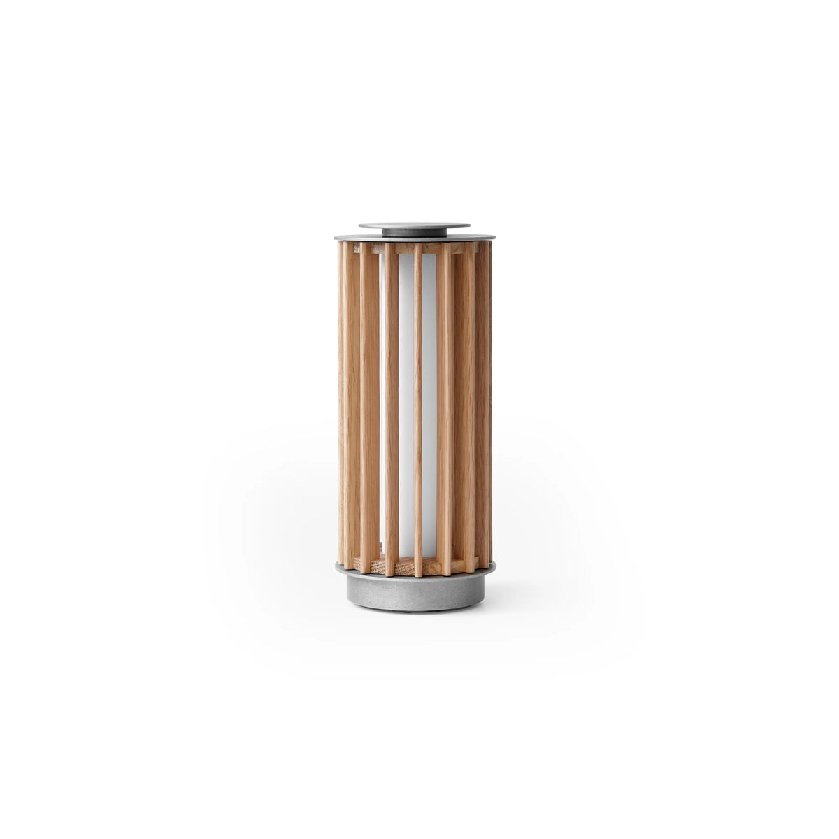 Numbra TY3 Portable Table Lamp - Aluminium/Oak-1