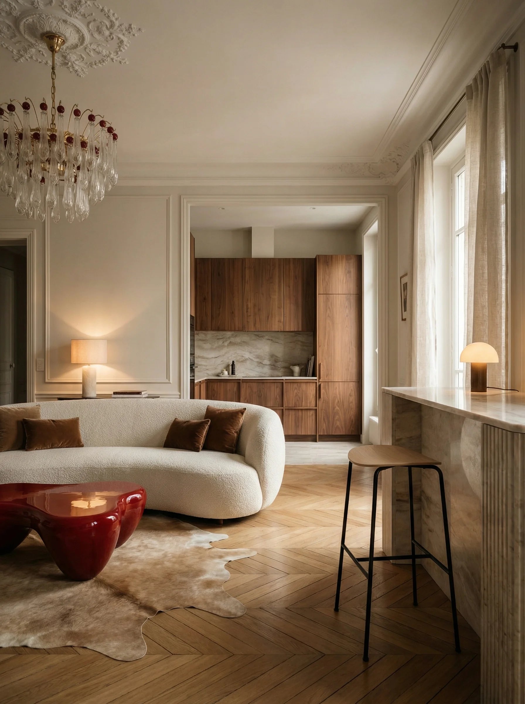 Pavilion AV38 Bar Stool - Oak