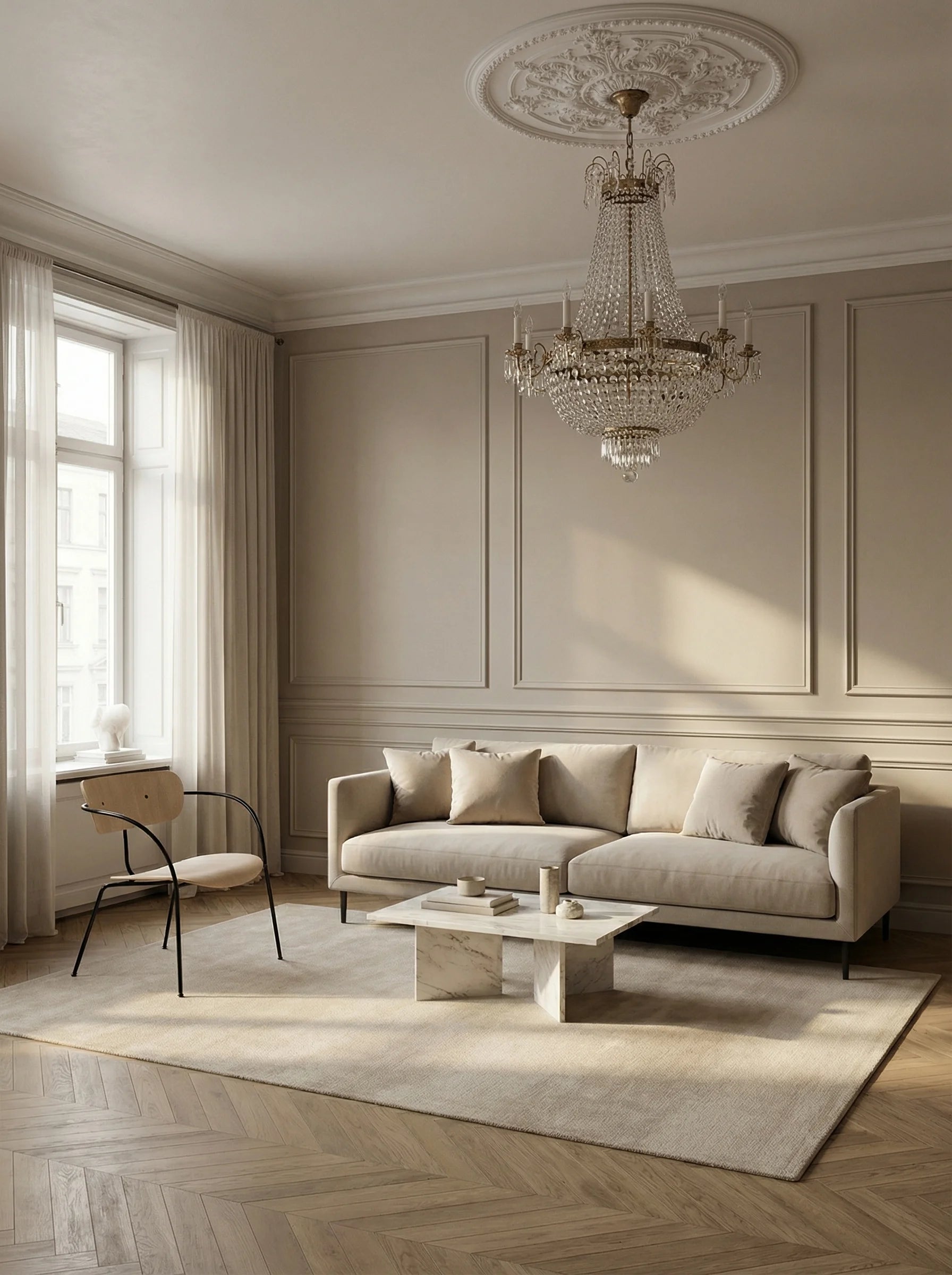 Pavilion AV5 Armchair - Black/Oak