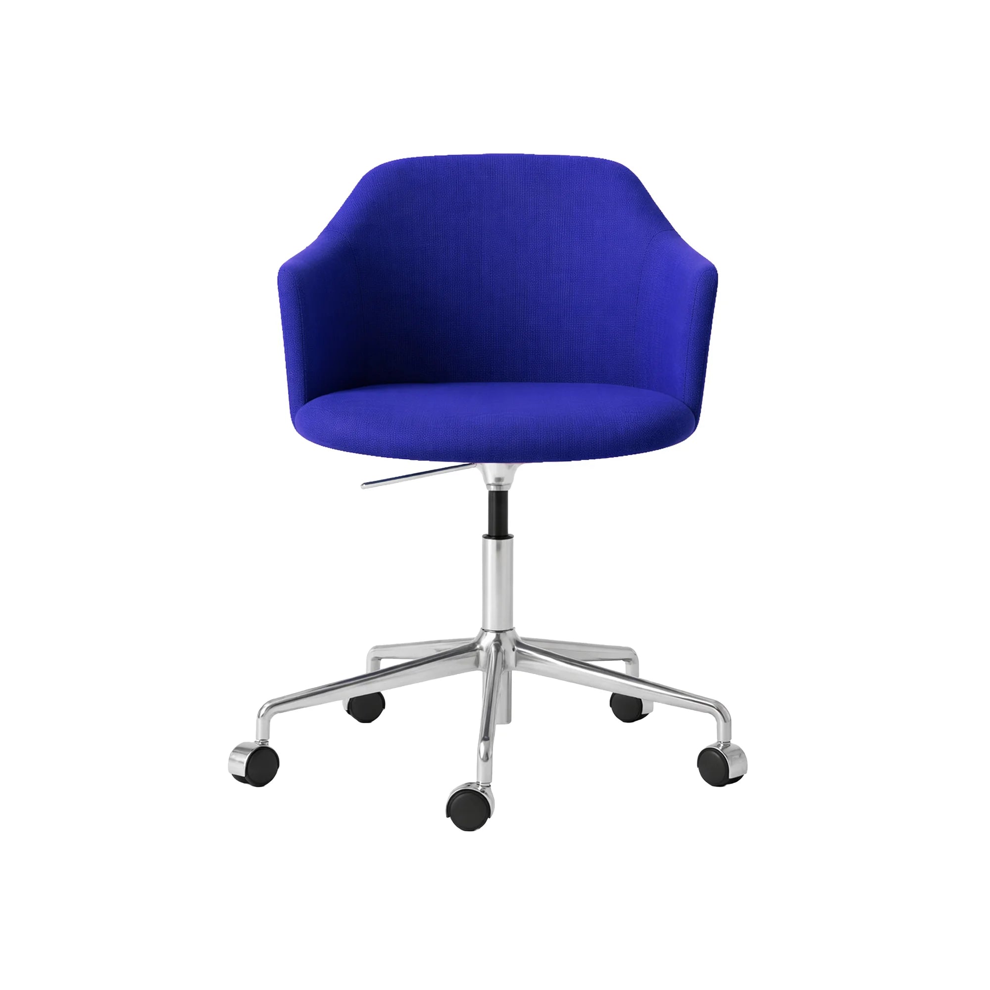 Rely HW55 Office Task Chair - Polished Aluminum/Fabric 3 (Hallingdal 0753)-3