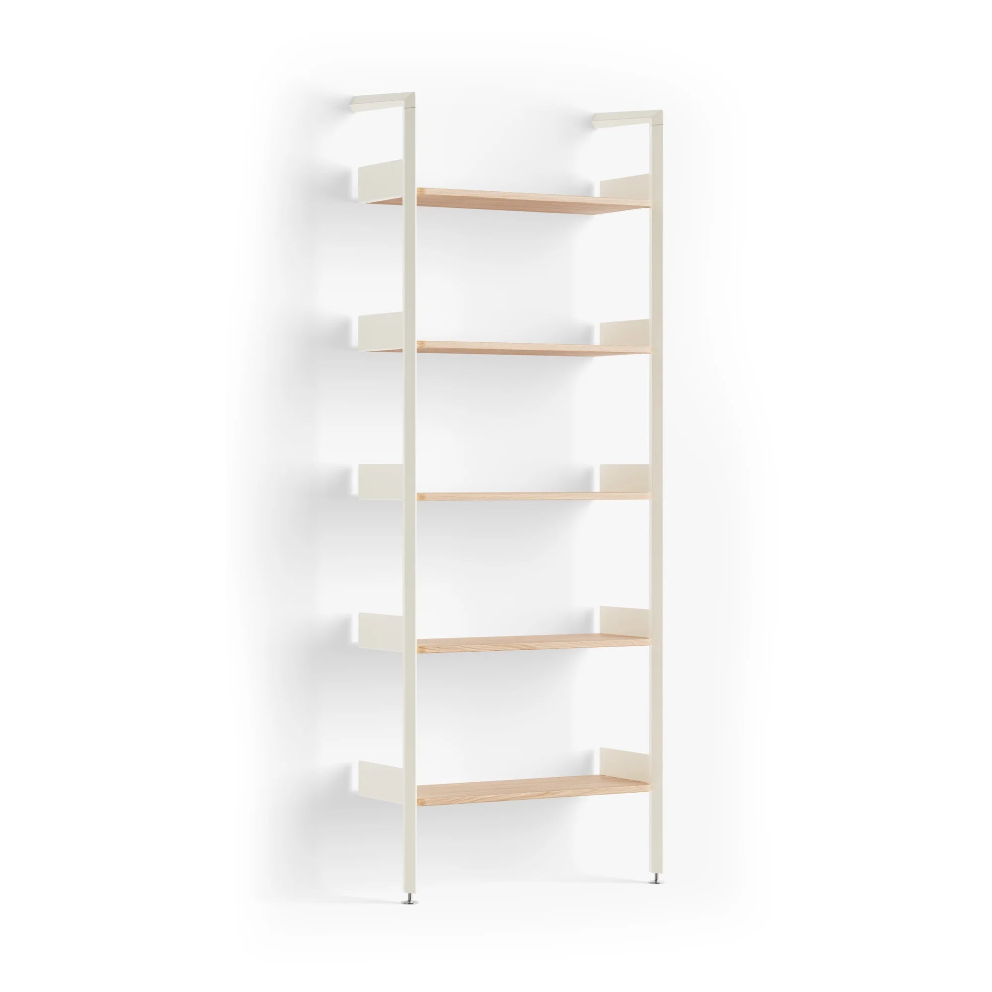 Rombe IF1 Wall Bookcase - Alabaster/Oak-1