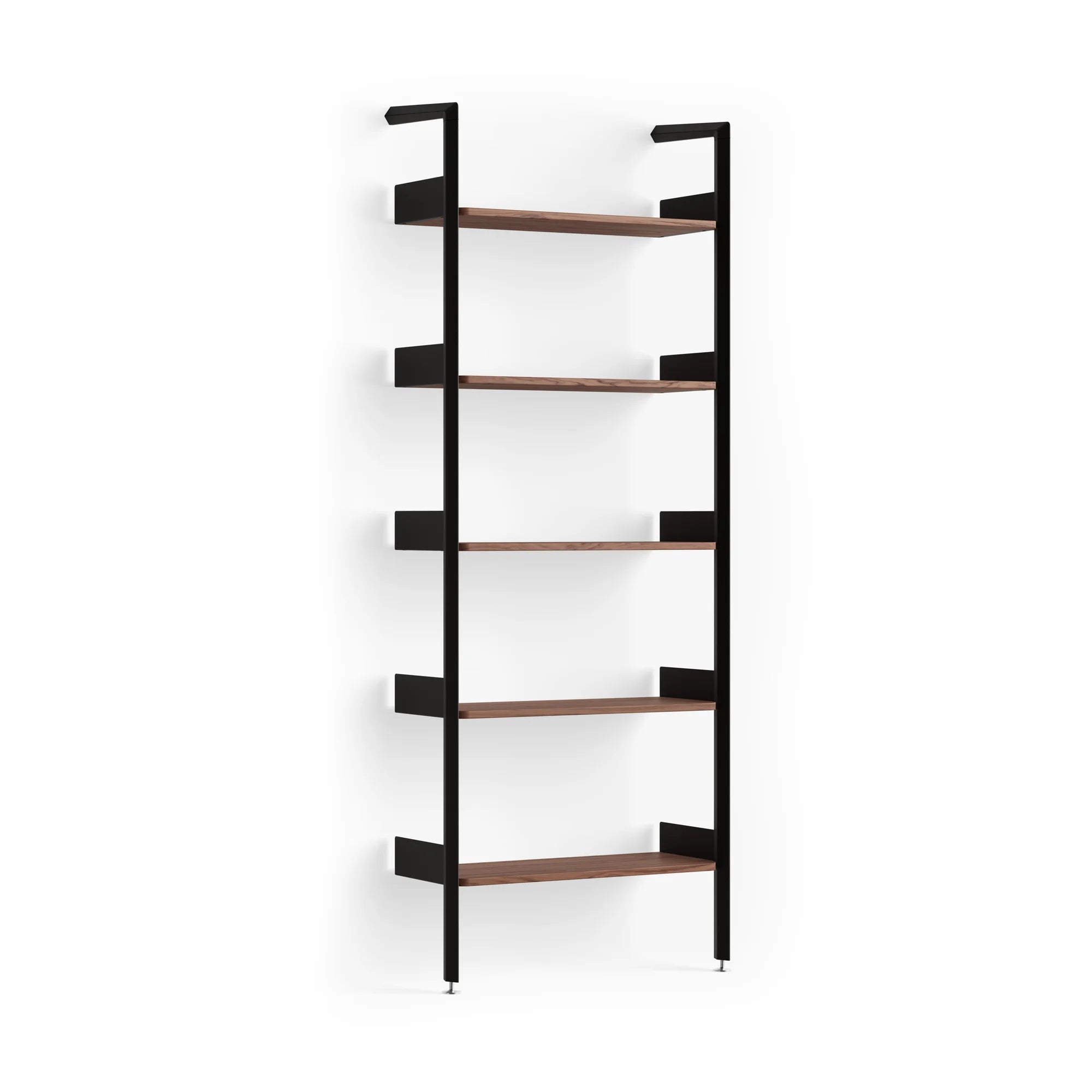 Rombe IF1 Wall Bookcase - Anthracite/Walnut-1
