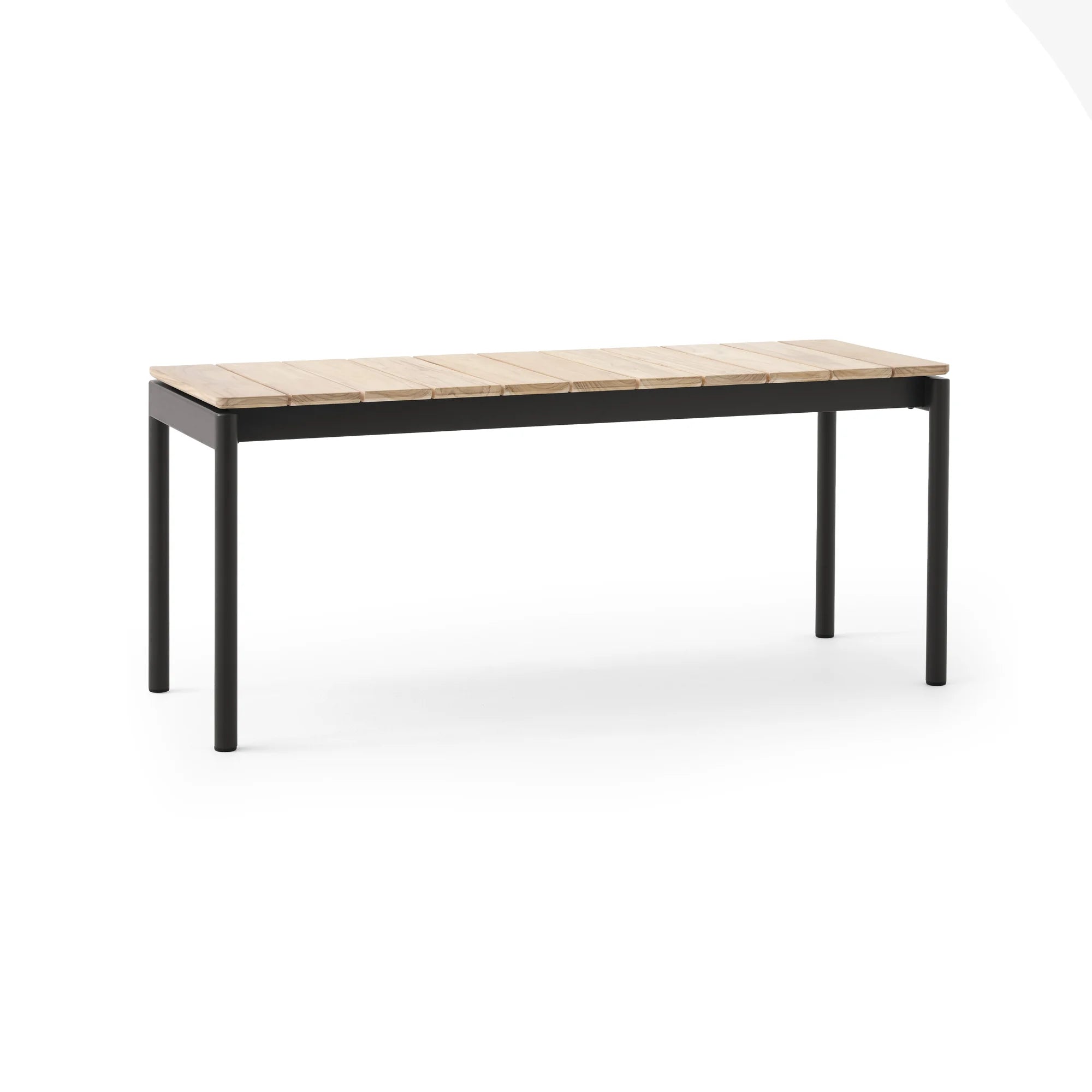 Ville AV27 Outdoor Bench - Warm Black-1