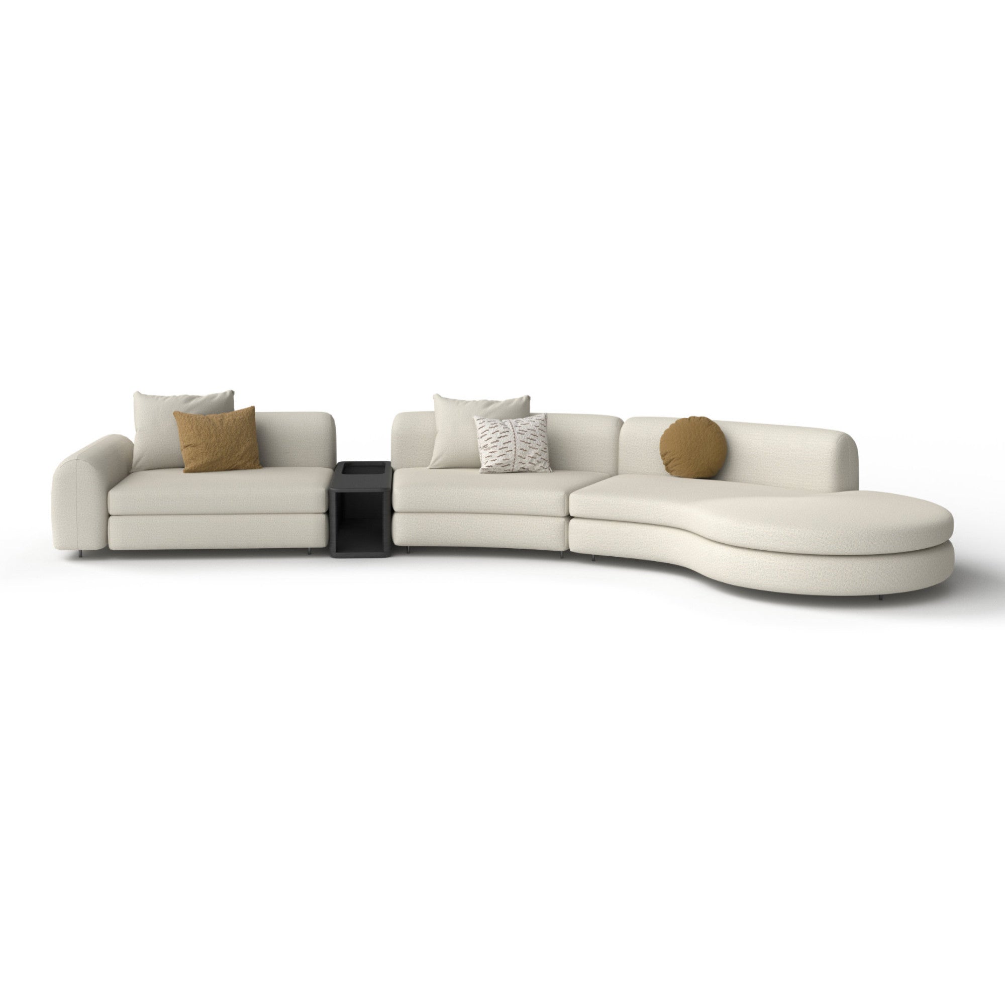 Edo Sofa - Fabric T2 (Laila 103)-3