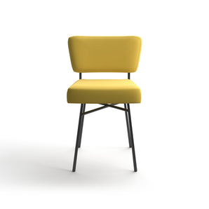 Elettra 11460 Dining Chair - Velvet T4 (Mistral 40)