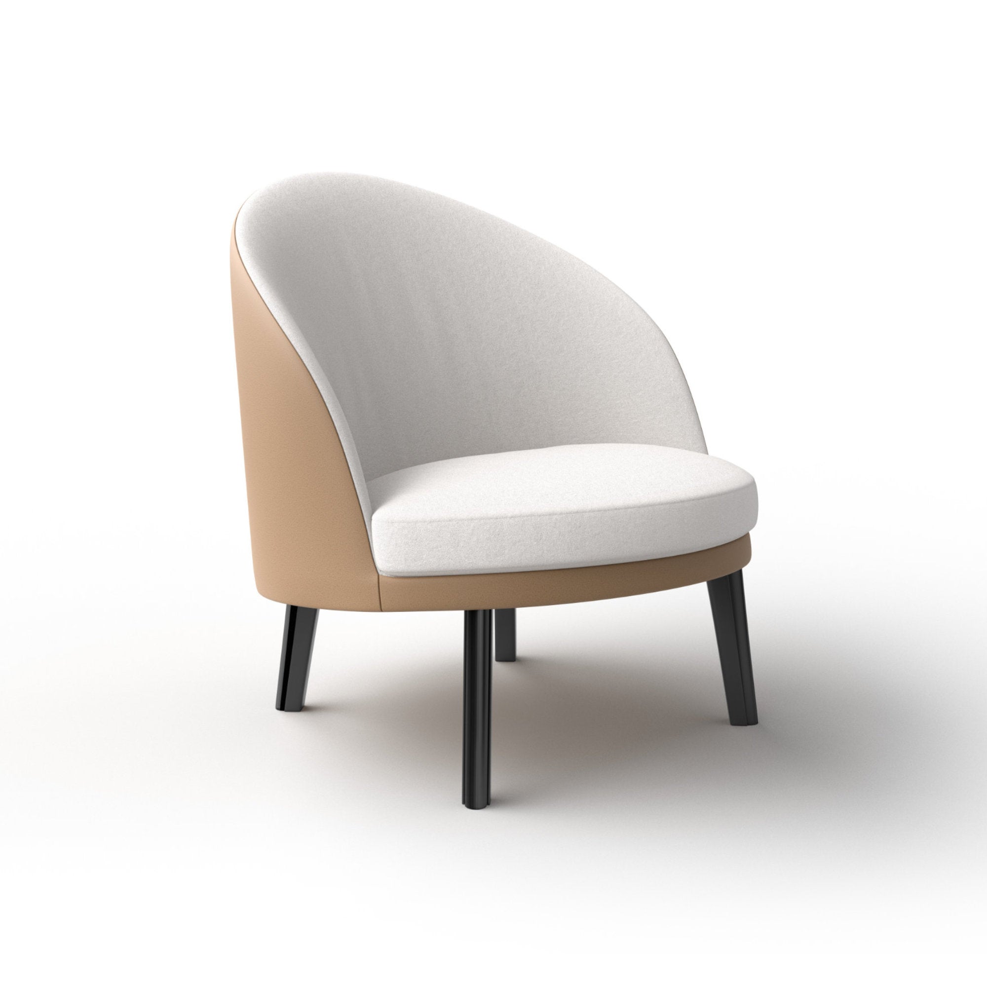 Jules 3116 Armchair - Leather N (Giada 174 Brown)-1