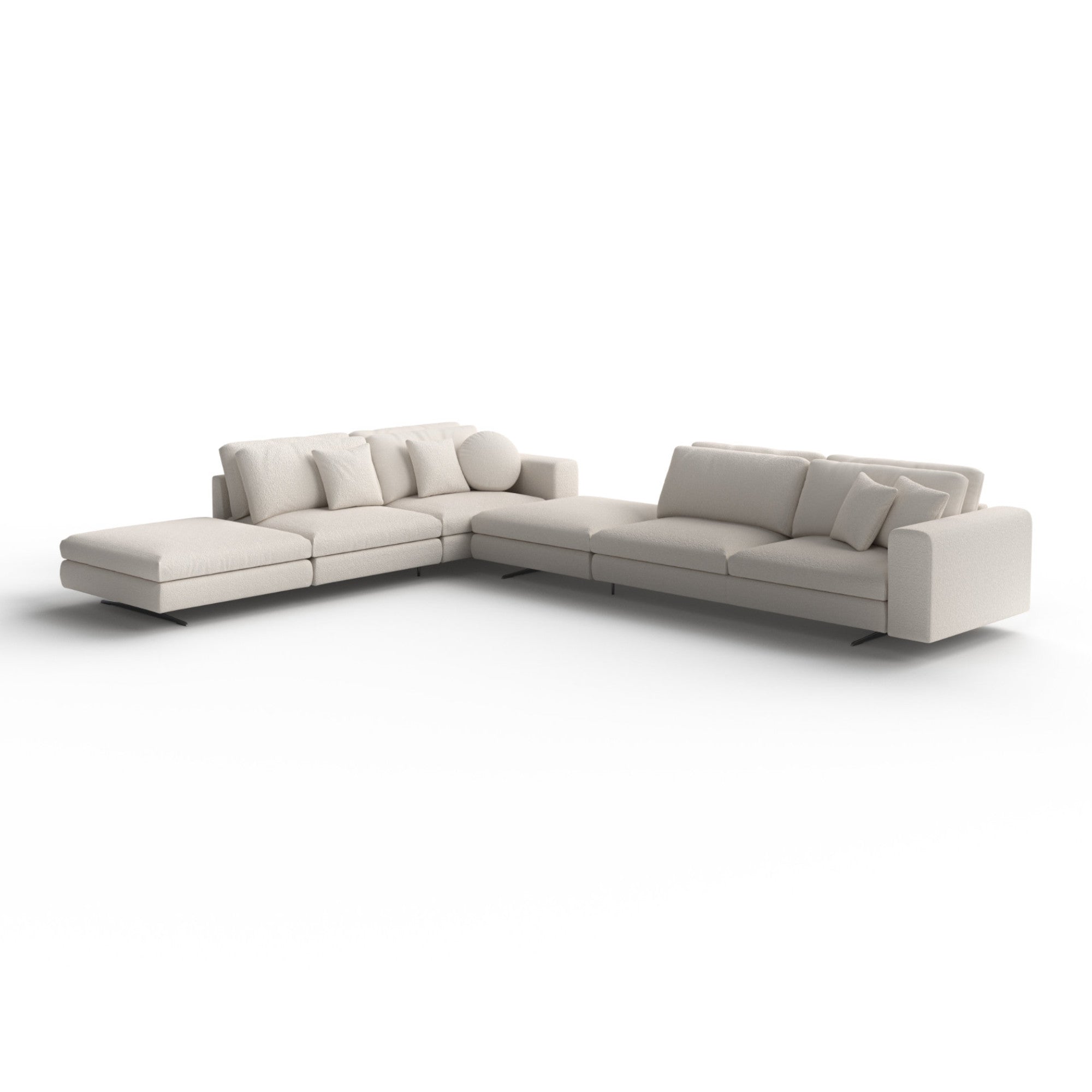 Leenus LU05 Sofa - Fabric T4 (Orbaco 01)-1