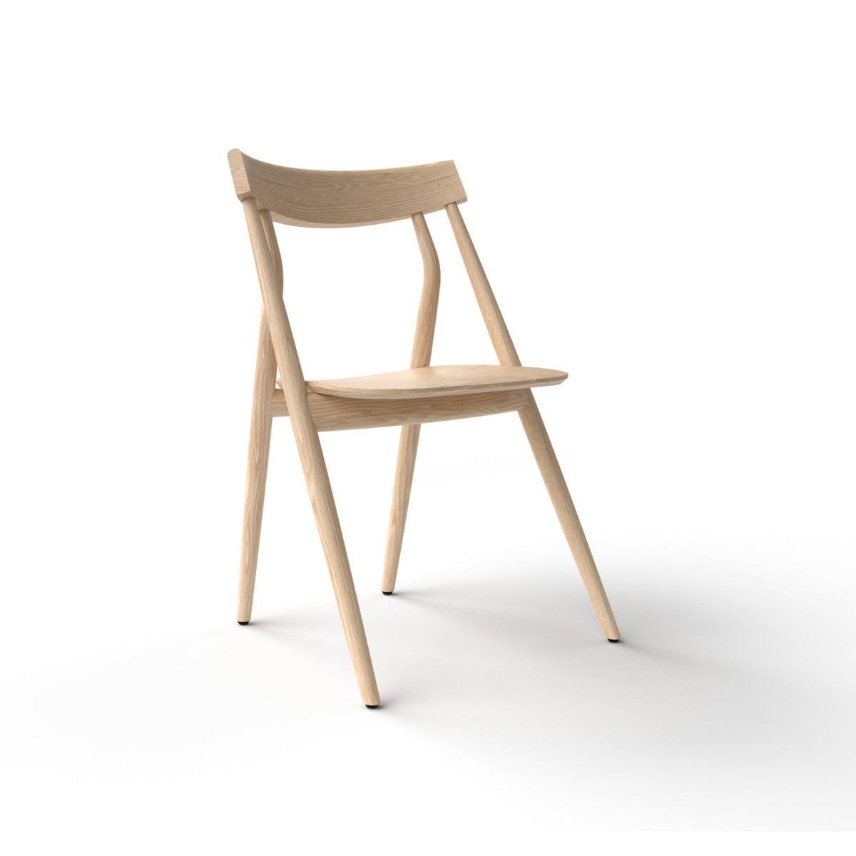 Lizzy Dining Chair – 52x80 / Wood (Natural Ash)-1