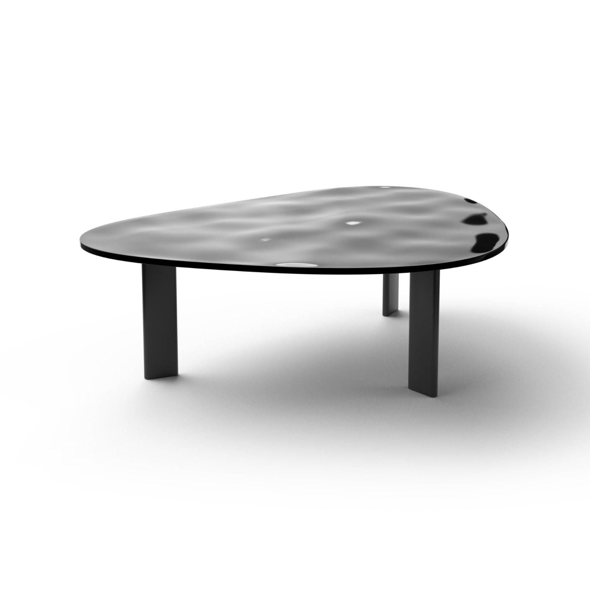 Marea 5560 Coffee Table - Black/Baked Fume Glass-1
