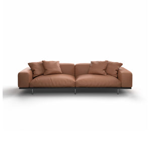 Naviglio 4904.11927 Sofa - Graphite/Wenge/Leather Super (Perla 01)
