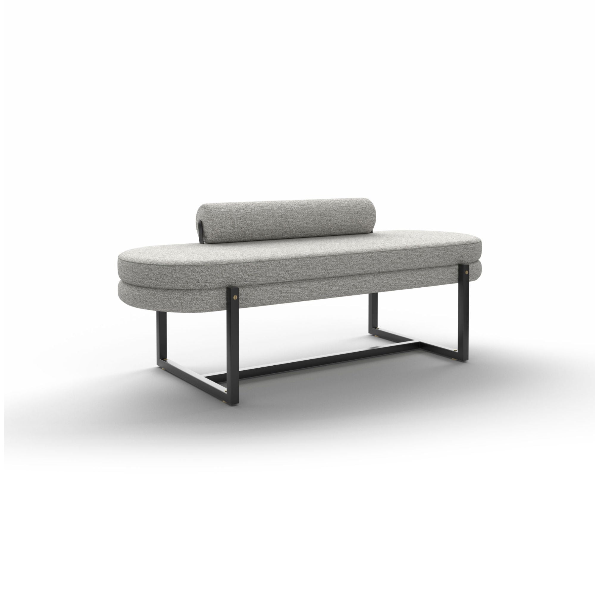 Sigmund 4273 Bench - Black/Fabric T3 (Cherie 016)-1