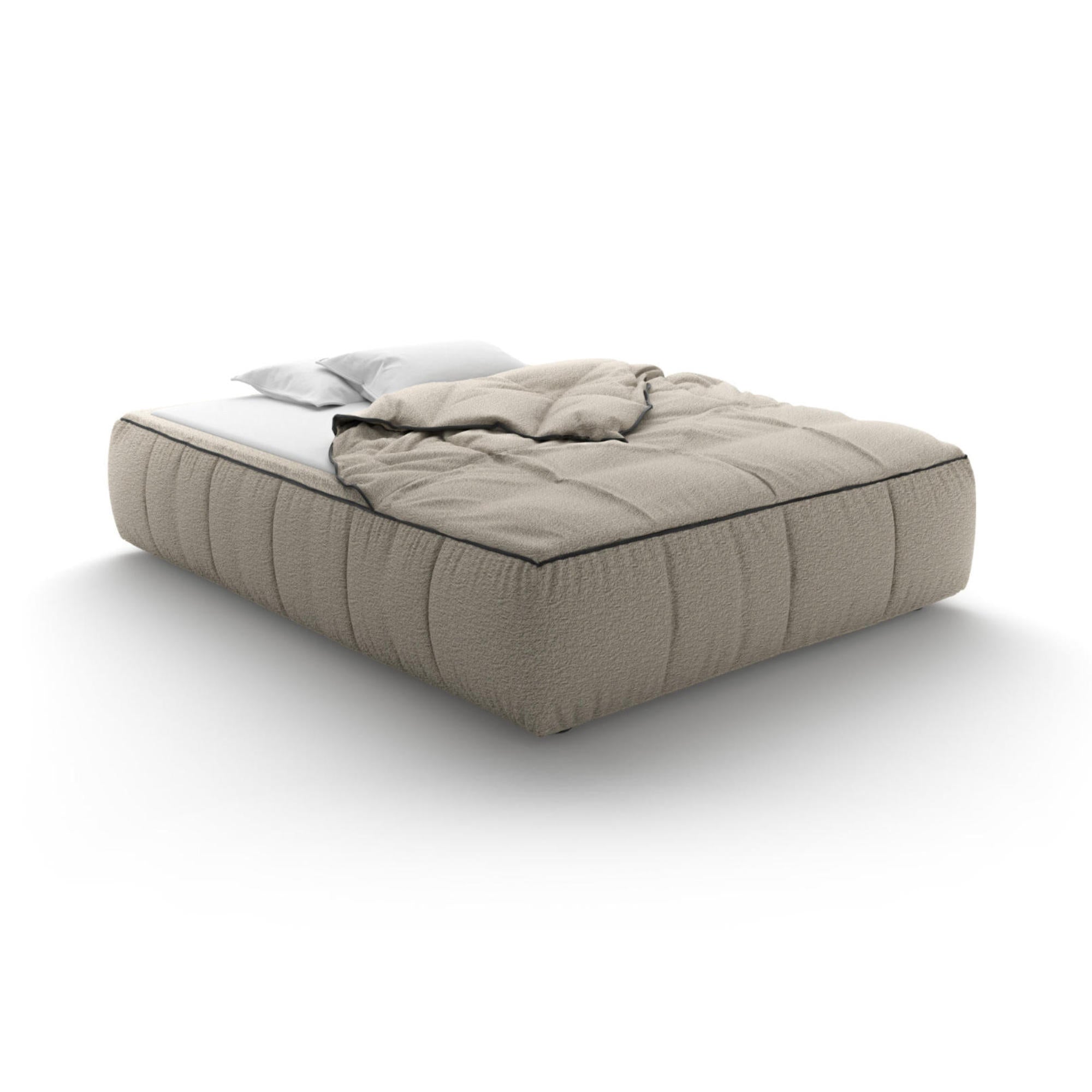 Strips 186 Bed - Fabric T2 (Laila 102)-1