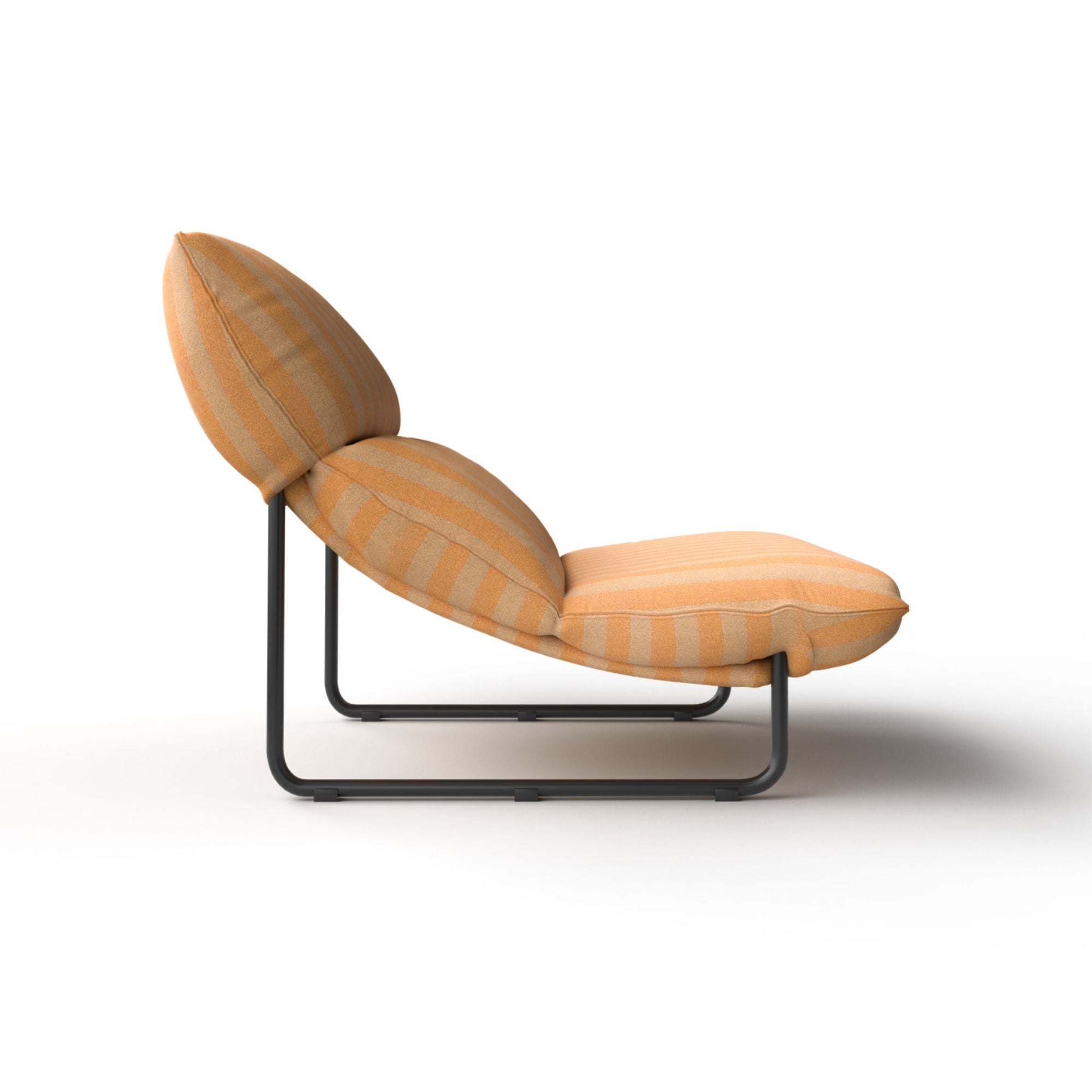 Taboga 12021 Armchair - Fabric T5 (Amber Stripe 331)-5