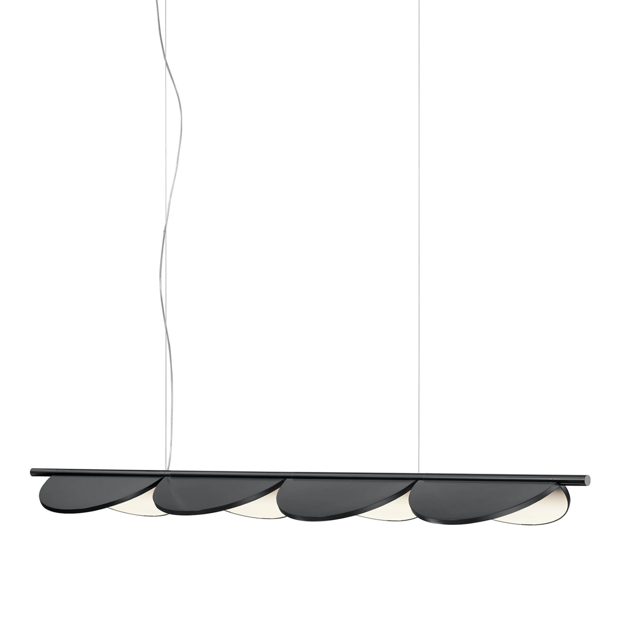 Almendra Linear S4 Pendant Lamp - Anthracite