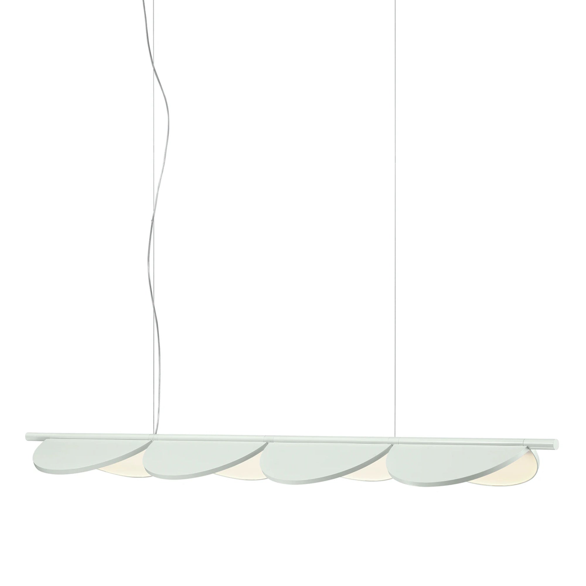 Almendra Linear S4 Pendant Lamp - Off White-1