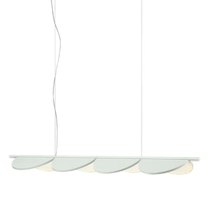 Almendra Linear S4 Pendant Lamp - Off White
