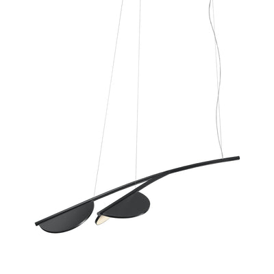 Almendra Organic Short S2 Pendant Lamp - Anthracite